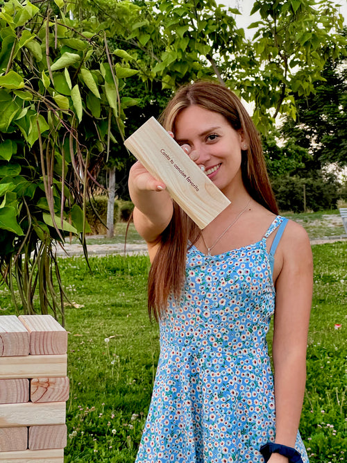 Jenga gigante XL Personalizado (penitencias)